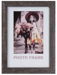 Ramka drewniana na zdjęcie 10x15 ciemne drewno