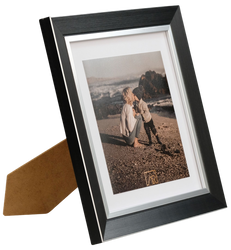 Ramka na zdjęcie 20x20 czarna GLORIA kwadratowa