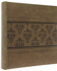 Album kieszeniowy na 200 zdjęć 10x15 brązowa ekoskóra ART