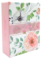 Album kieszeniowy na 304 zdjęcia 10x15 kwiatowy róż