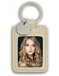 Brelok zdjęcie złoty upominek Walentynki