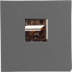 Album Bella Vista, tradycyjny, 60 stron białych, ciemnoszary