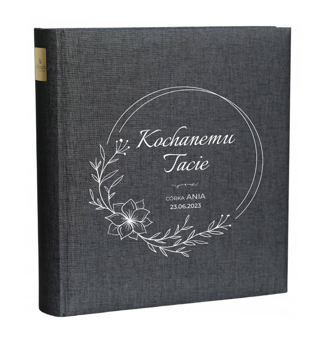 Album Goldbuch 100 stron czarnych SummerTime Black, personalizacja Dzień Taty